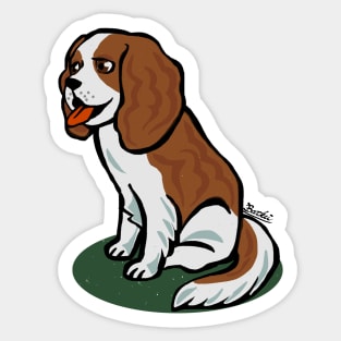 Cute cavalier Sticker